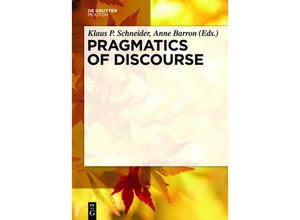 9783110214390 - Pragmatics of Discourse Gebunden