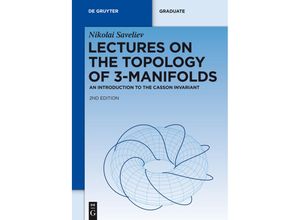 9783110250350 - Lectures on the Topology of 3-Manifolds - Nikolai Saveliev Gebunden