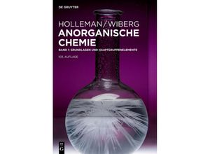 9783110269321 - Holleman Arnold F - GEBRAUCHT Holleman • Wiberg Anorganische Chemie Grundlagen und Hauptgruppenelemente Band 1 Grundlagen und Hauptgruppenelemente - Preis vom 28082023 050752 h