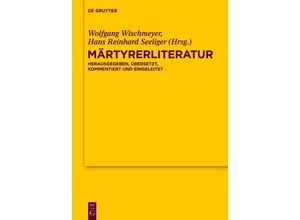 9783110321531 - Märtyrerliteratur Gebunden