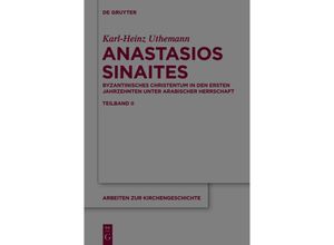 9783110332407 - Anastasios Sinaites - Karl-Heinz Uthemann Gebunden