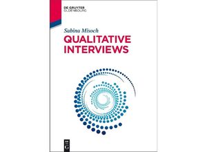 9783110348101 - Qualitative Interviews - Sabina Misoch Kartoniert (TB)