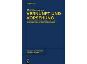 9783110351255 - Vernunft und Vorsehung - Matthias Hoesch Gebunden