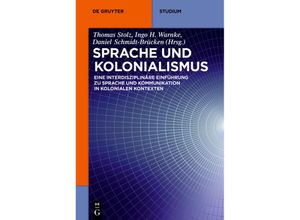 9783110351330 - Studium   Sprache und Kolonialismus Kartoniert (TB)