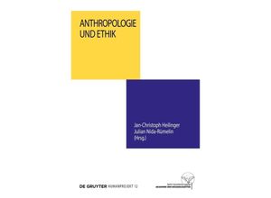 9783110412888 - Anthropologie und Ethik Gebunden