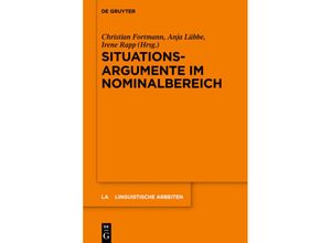 9783110440911 - Situationsargumente im Nominalbereich Gebunden