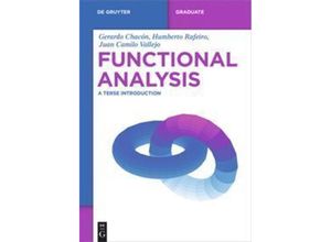 9783110441918 - Textbook   Functional Analysis - Gerard Chacón Humberto Rafeiro Juan C Vallejo Kartoniert (TB)