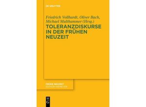 9783110442137 - Toleranzdiskurse in der Frühen Neuzeit Gebunden