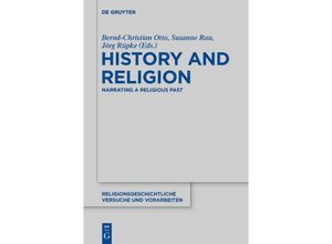 9783110444544 - History and Religion Gebunden