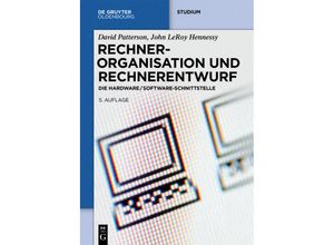 9783110446050 - De Gruyter Studium   Rechnerorganisation und Rechnerentwurf - David Patterson John LeRoy Hennessy Kartoniert (TB)