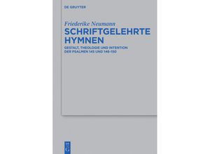 9783110457247 - Schriftgelehrte Hymnen - Friederike Neumann Gebunden