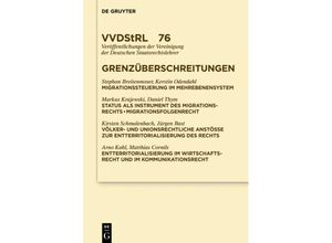 9783110496611 - Grenzüberschreitungen Gebunden