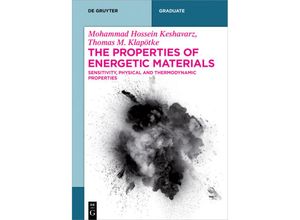 9783110521870 - Textbook   Energetic Materials - Mohammad Hossein Keshavarz Thomas M Klapötke Kartoniert (TB)