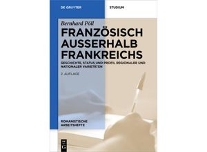 9783110533460 - Französisch außerhalb Frankreichs - Bernhard Pöll Kartoniert (TB)