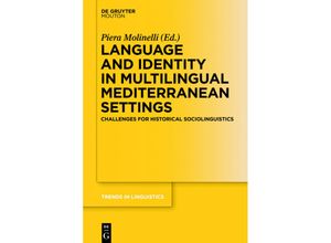 9783110552454 - Language and Identity in Multilingual Mediterranean Settings Gebunden