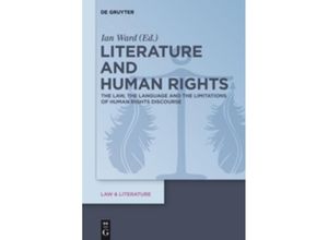 9783110553024 - Literature and Human Rights Kartoniert (TB)