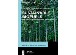 9783110554663 - Ecosystem Science and Applications   Sustainable Biofuels Kartoniert (TB)