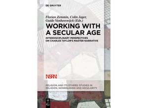 9783110573152 - Working with A Secular Age Kartoniert (TB)