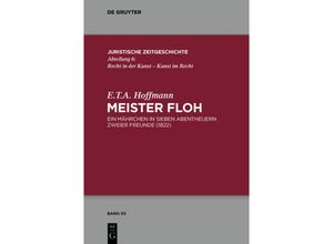 9783110576313 - Meister Floh - E T A Hoffmann Thomas Vormbaum Michael Niehaus Gebunden