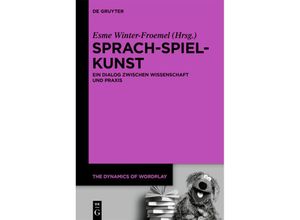 9783110586763 - Sprach-Spiel-Kunst Kartoniert (TB)