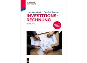 9783110587357 - Studium   Investitionsrechnung - Lutz Kruschwitz Daniela Lorenz Gebunden