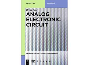 9783110595406 - Analog Electronic Circuit Kartoniert (TB)