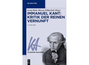 9783110610451 - Immanuel Kant Kritik der reinen Vernunft Kartoniert (TB)