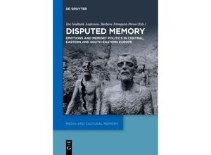 9783110611014 - Disputed Memory Kartoniert (TB)