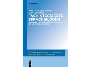 9783110634907 - Fachintegrierte Sprachbildung Kartoniert (TB)