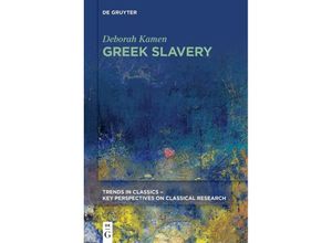 9783110637595 - Greek Slavery - Deborah Kamen Kartoniert (TB)