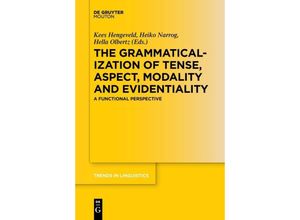 9783110655674 - The Grammaticalization of Tense Aspect Modality and Evidentiality Kartoniert (TB)