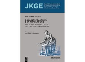 9783110671674 - Bildungspraktiken der Aufklärung   Education practices of the Enlightenment Kartoniert (TB)