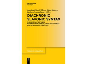 9783110686142 - Diachronic Slavonic Syntax Kartoniert (TB)