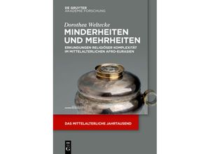 9783110689235 - Minderheiten und Mehrheiten - Dorothea Weltecke Kartoniert (TB)