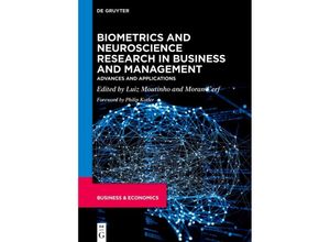 9783110708431 - Biometrics and Neuroscience Research in Business and Management Gebunden