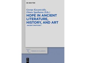 9783110710137 - Hope in Ancient Literature History and Art Kartoniert (TB)