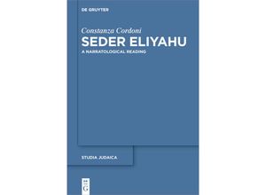 9783110710472 - Seder Eliyahu - Constanza Cordoni Kartoniert (TB)