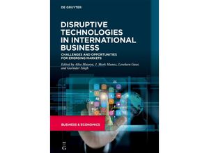 9783110738599 - Disruptive Technologies in International Business Gebunden