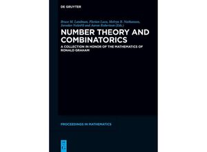 9783110753431 - Proceedings in Mathematics   Number Theory and Combinatorics Gebunden