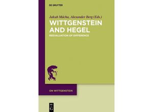 9783110762945 - Wittgenstein and Hegel Kartoniert (TB)