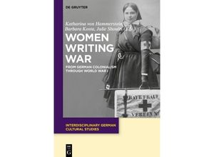 9783110763768 - Women Writing War Kartoniert (TB)