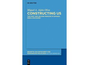 9783110766028 - Constructing Us - Miguel A Aijón Oliva Kartoniert (TB)