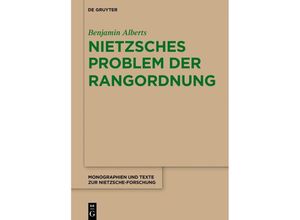 9783110771268 - Nietzsches Problem der Rangordnung - Benjamin Alberts Gebunden