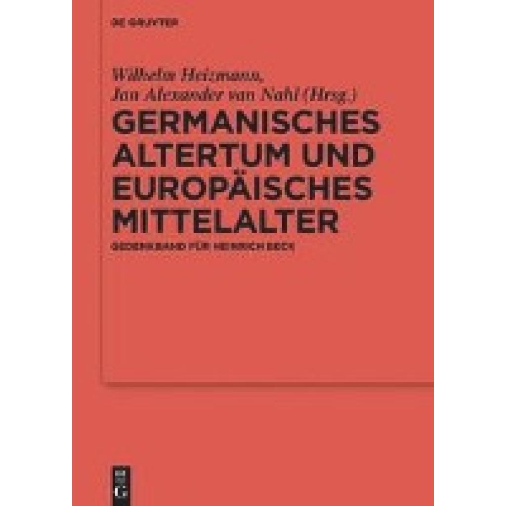 9783110778267 - Germanisches Altertum und Europäisches Mittelalter