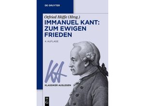 9783110781076 - Immanuel Kant Zum ewigen Frieden Kartoniert (TB)