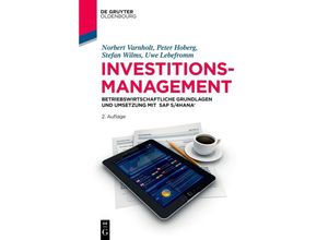 9783110786705 - Studium   Investitionsmanagement - Norbert Varnholt Peter Hoberg Stefan Wilms Uwe Lebefromm Kartoniert (TB)