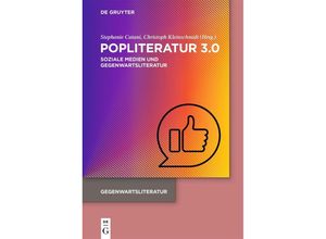 9783110795394 - Gegenwartsliteratur   Popliteratur 30 Kartoniert (TB)