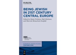 9783110991499 - Being Jewish in 21st Century Central Europe Kartoniert (TB)