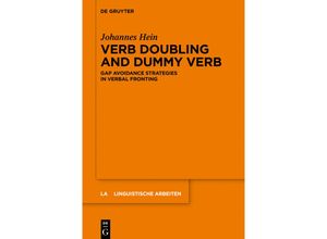 9783110991888 - Verb Doubling and Dummy Verb - Johannes Hein Kartoniert (TB)