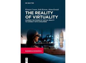 9783110992700 - The Reality of Virtuality - Kirsten Cowan Seth Ketron Alena Kostyk Kartoniert (TB)